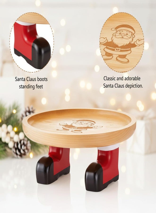 Fiwochic Christmas Decorative Bowls,8.6'' Key Bowls for entryway Table,Christmas Handmade Purse Bowl,Decorative Bowl for Festive Entryway Table, Candy Cookies and Xmas Kitchen Decoration Housewarming Gift - Image 5